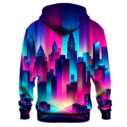 Neon City Gradient Hoodie