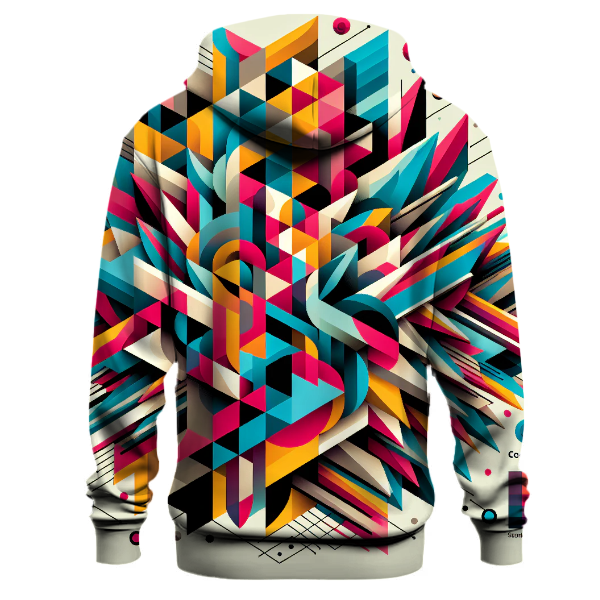 Vivid Vector Visions Hoodie