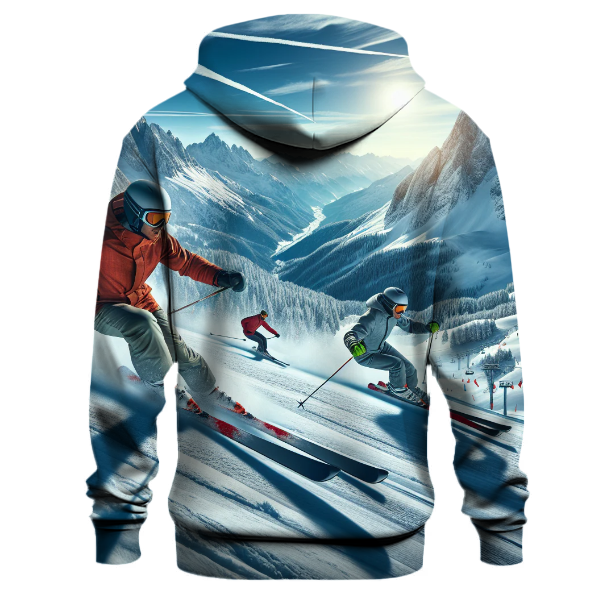 Skiing Peak Hoodie