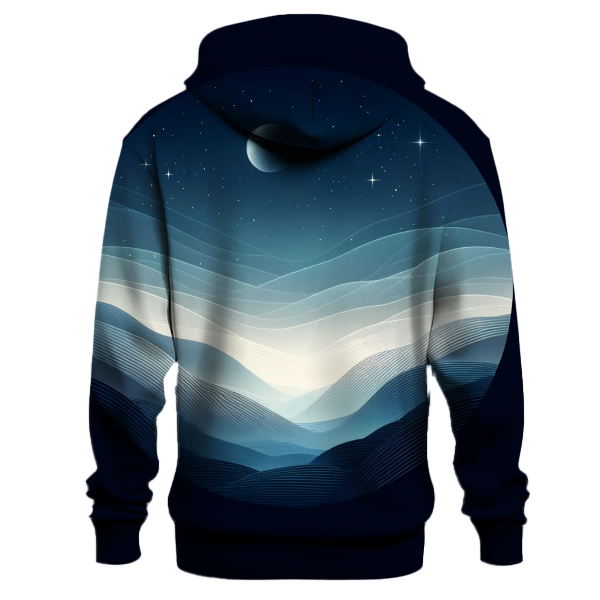 Moonlit Night Gradient Hoodie