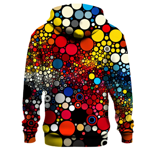 Funky Retro Polka Dots Hoodie