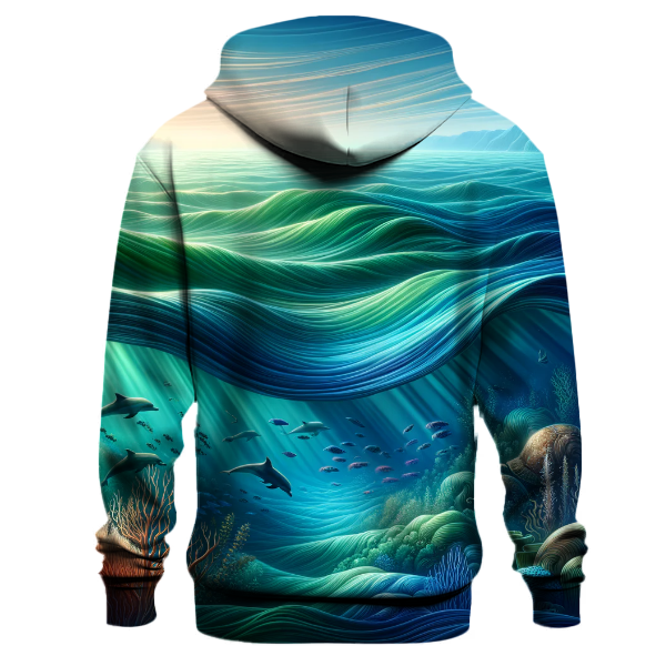 Serene Oceanic Journey Hoodie