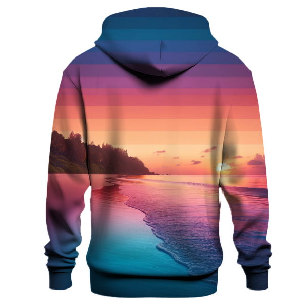 Tropical Dusk Gradient Hoodie