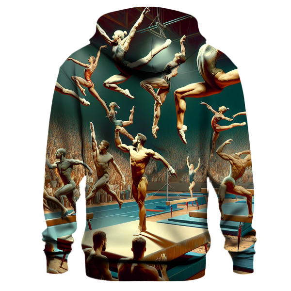 Gymnastics Artistry Hoodie Embroidered Hoodies