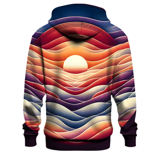 Sunset Reverie Design Hoodie