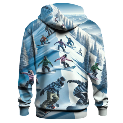 Snowboard Slopes Hoodie