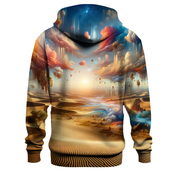 Surreal Desert Mirage Hoodie