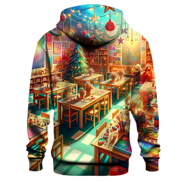 Artistic Christmas Showcase Hoodie