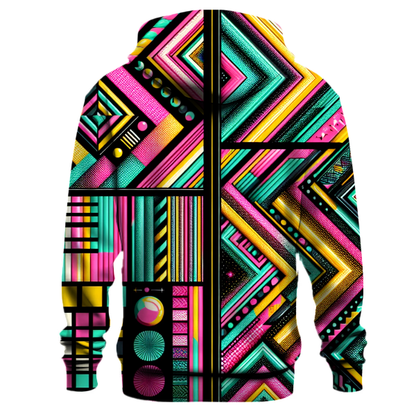 Rad Retro Patterns Hoodie