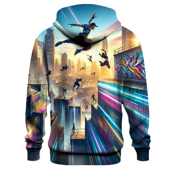 Parkour Leap Hoodie Hoodies Fashion