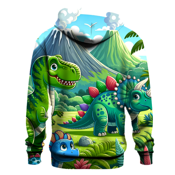 Playful Dinosaur Adventure Hoodie