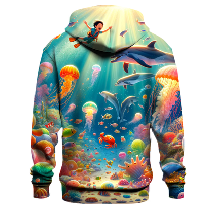 Bubbly Underwater Fantasy Hoodie