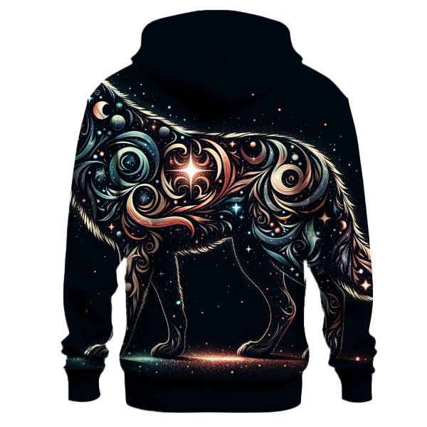 Celestial Wolf Hoodie