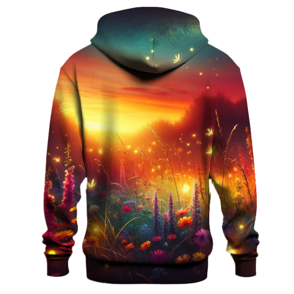 Dancing Fireflies in the Meadow Hoodie