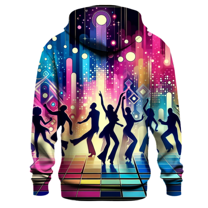 Neon Dancer Vibes Hoodie Graphic Hoodies