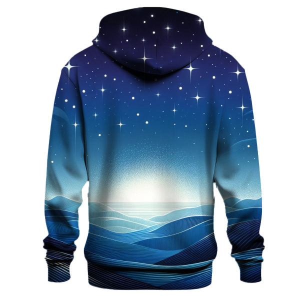 Sapphire Night Gradient Hoodie