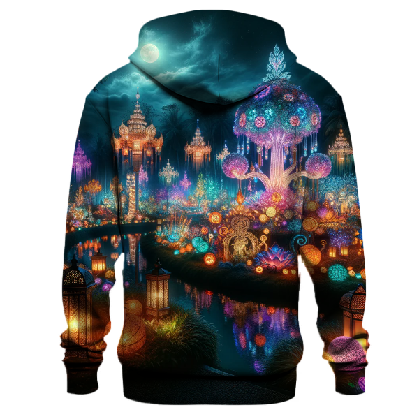 Christmas Garden of Lights Hoodie