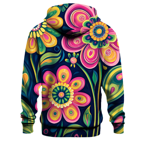 Cosmic Flower Child Hoodie