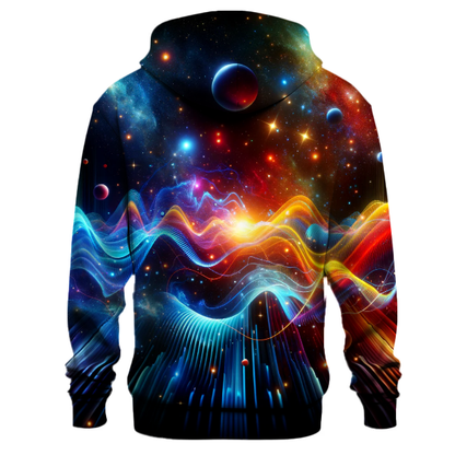 Cosmic Music Waves Hoodie