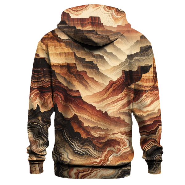 Earthy Canyon Tie-Dye Hoodie