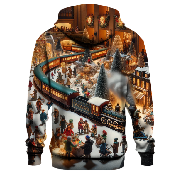 Classic Holiday Train Show Hoodie