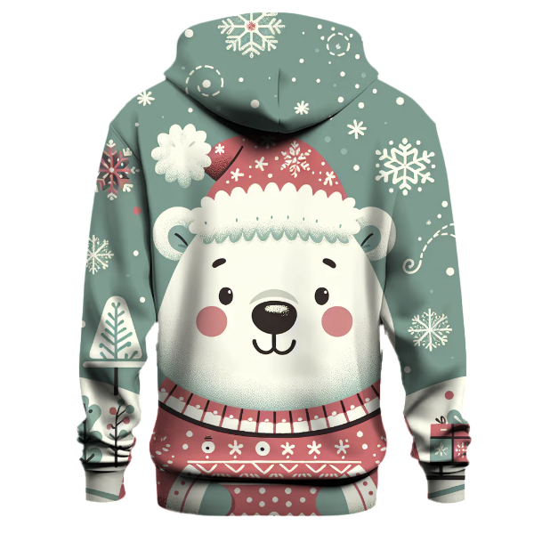 Polar Bear Holiday Cheer Hoodie