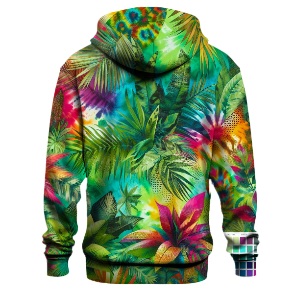 Electric Jungle Tie-Dye Hoodie