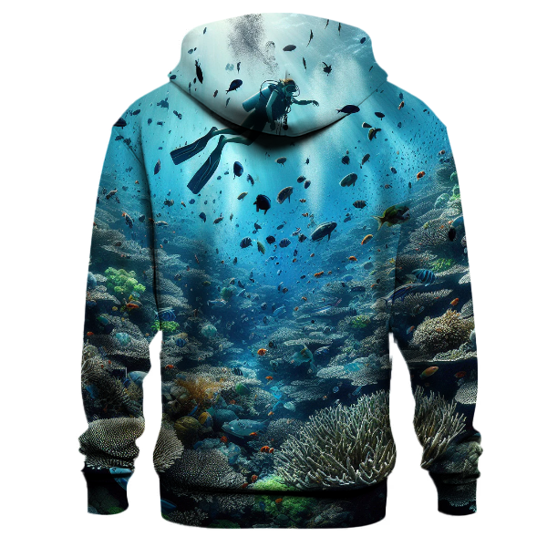 Diving Ocean Depths Hoodie