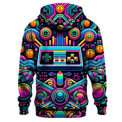 Synthwave Arcade Dreams Hoodie