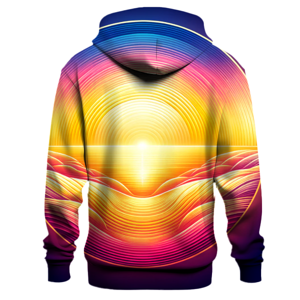 Radiant Dawn Gradient Hoodie