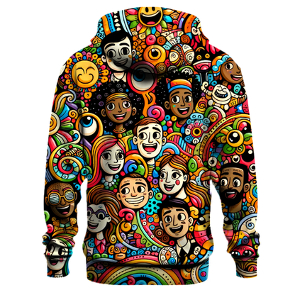 Doodle Art Extravaganza Hoodie