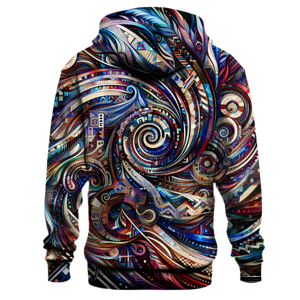 Techno-Tribal Fusion Hoodie