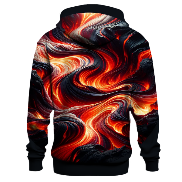 Volcanic Lava Flow Hoodie