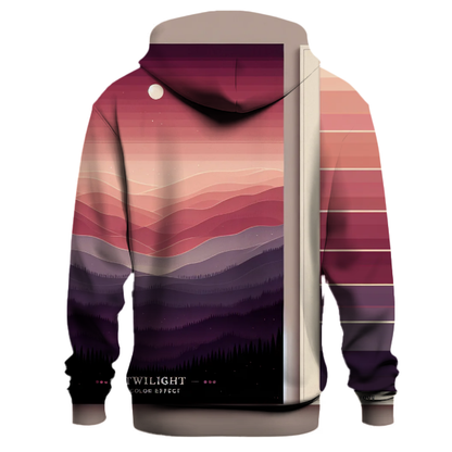 Twilight Rose Gradient Hoodie