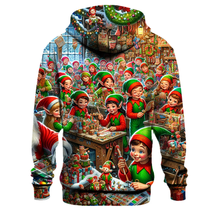 Elves at Work Hoodie