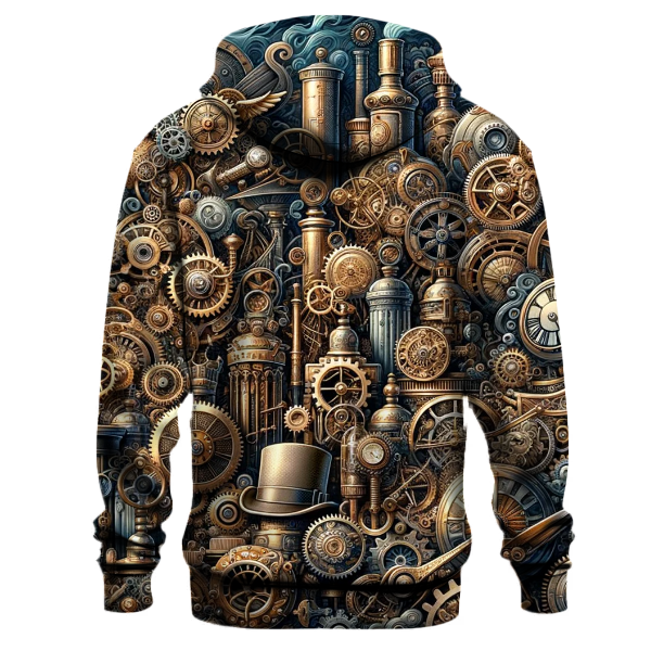 Steampunk Fantasy World Hoodie