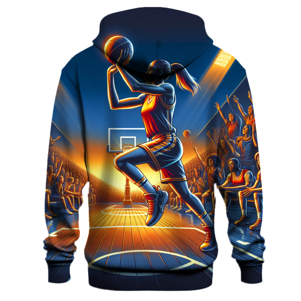 Basketball Courtside Hoodie Hoodie Designs