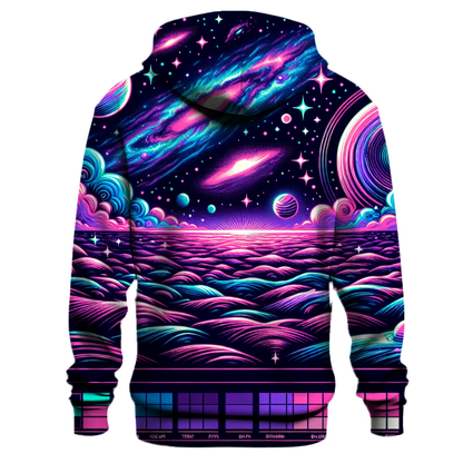 Vibrant Cosmic Wonders Hoodie