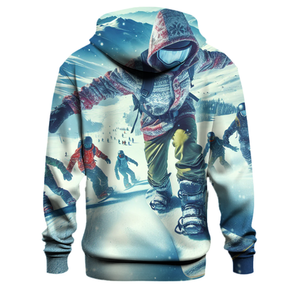 Snowboarding Peaks Hoodie