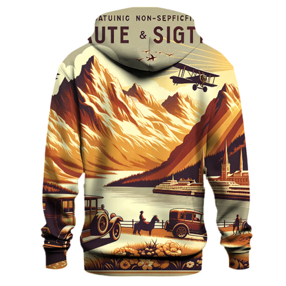 Vintage Travel Adventure Hoodie