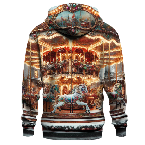 Winter Carousel Wonderland Hoodie