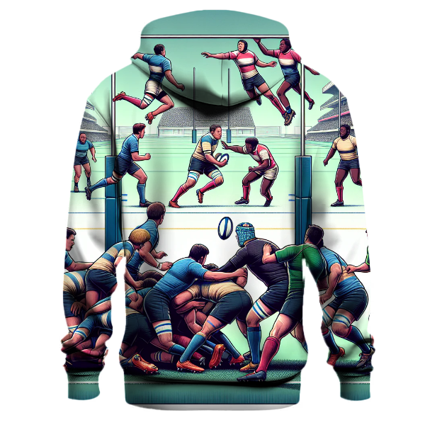 Rugby - Try Line Glory Hoodie