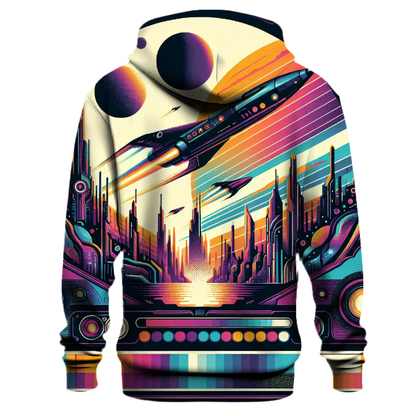 Retro Futuristic Utopia Hoodie