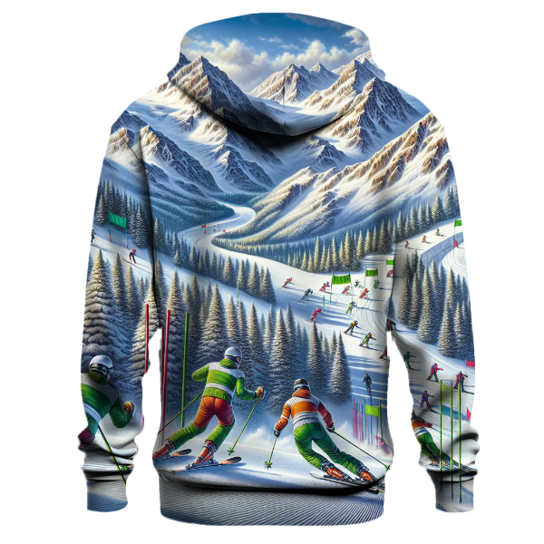 Ski Slalom Hoodie