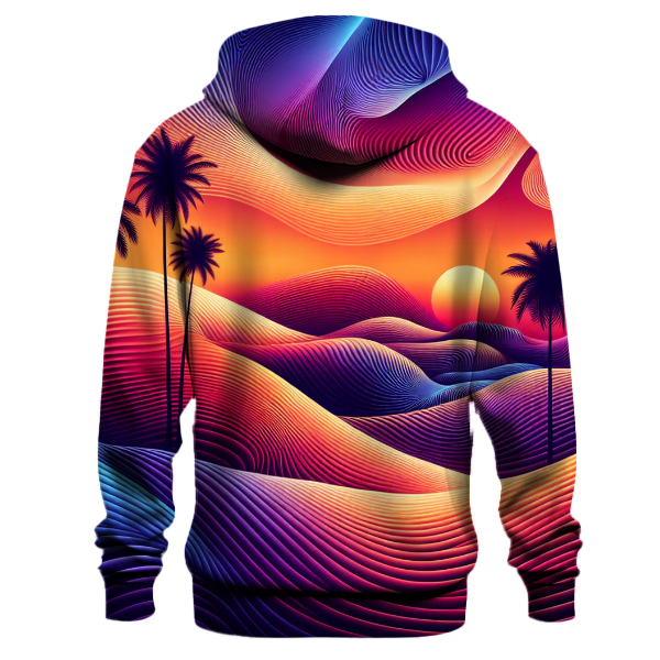 Funky Sunset Vibes Hoodie