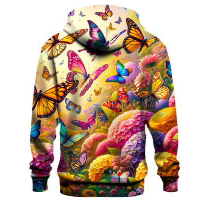 Butterfly Garden Delight Hoodie