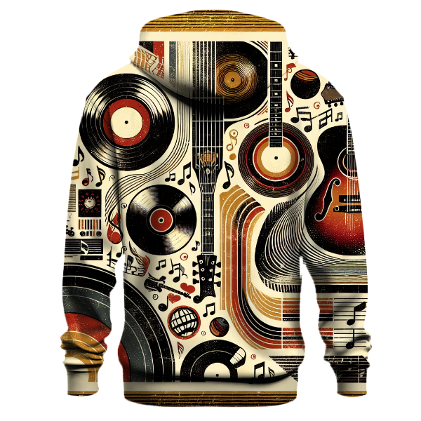 Vintage Music Memories Hoodie Designer Hoodies