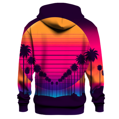 Vibrant Miami Sunset Hoodie