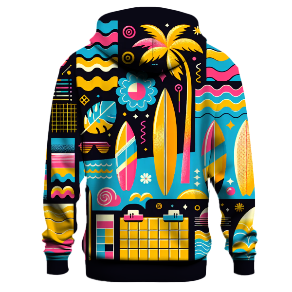 Vibrant Beach Escape Hoodie