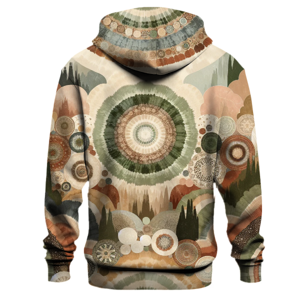 Earthy Tie Dye Vibes Hoodie